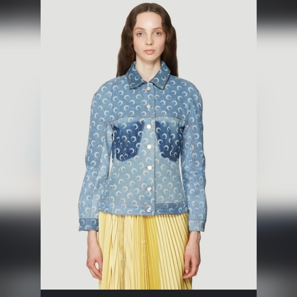 Marine Serre Jackets & Blazers - Marine Serre Jean Jacket